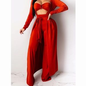 3 piece set RED *NEW*